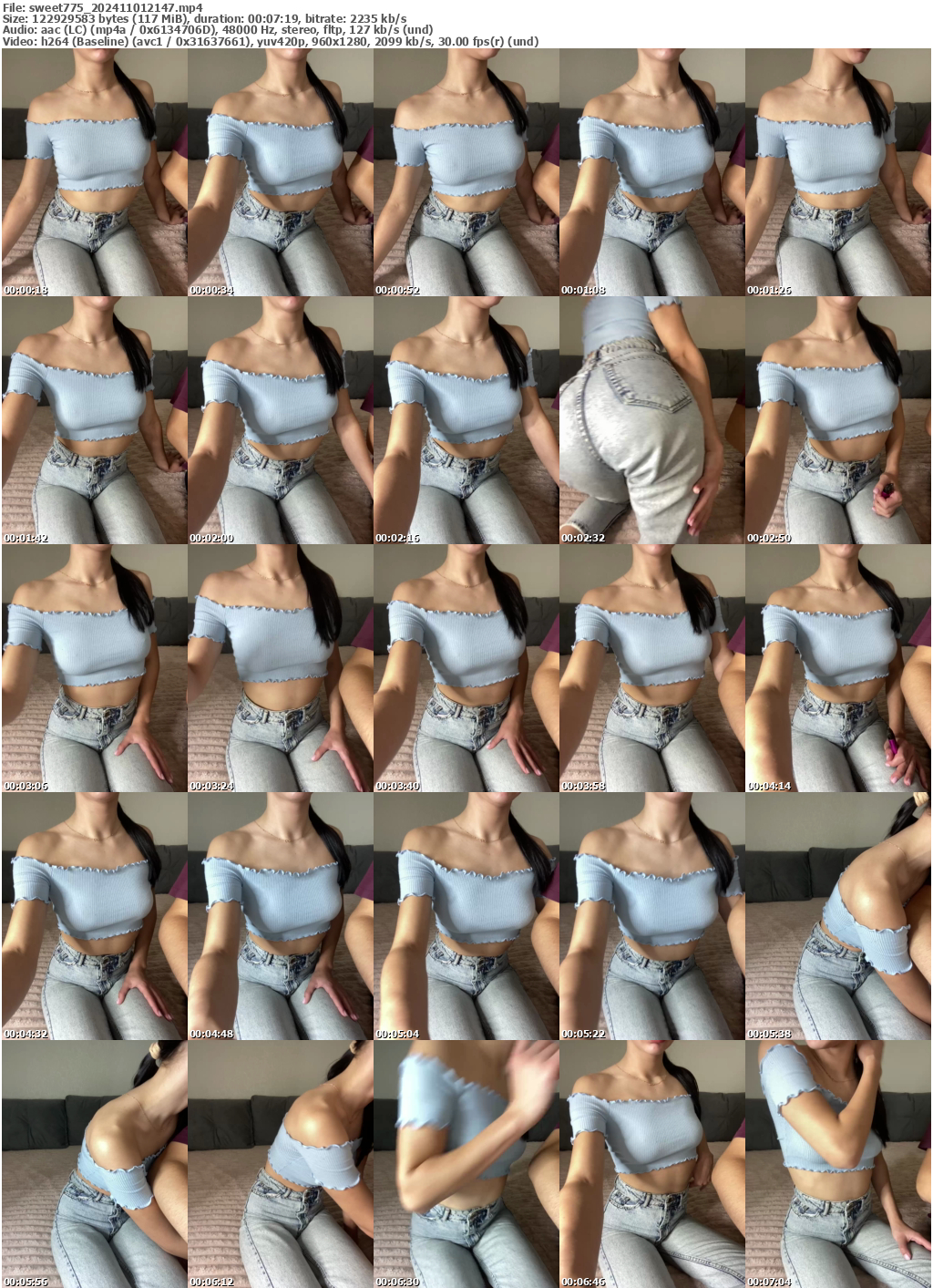 Preview thumb from sweet775 on 2024-11-01 @ bongacams