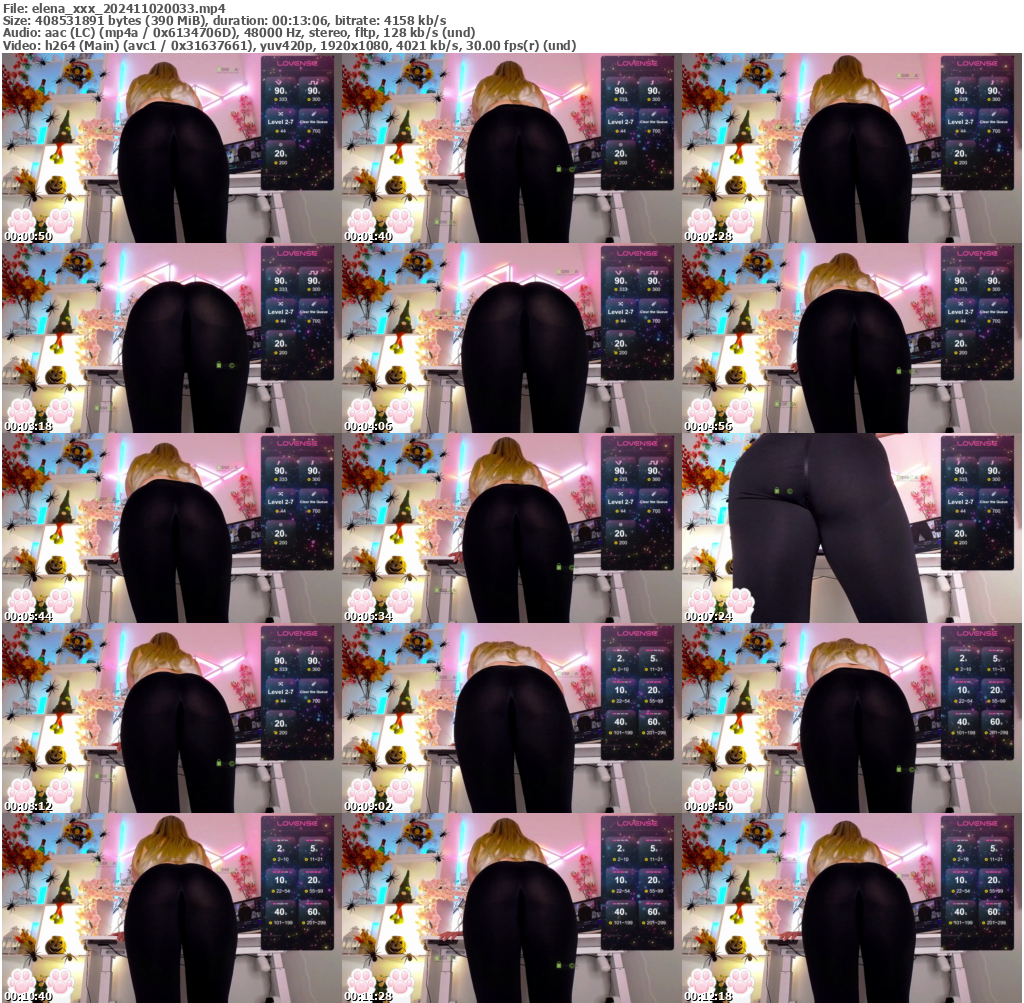 Preview thumb from elena_xxx on 2024-11-02 @ bongacams