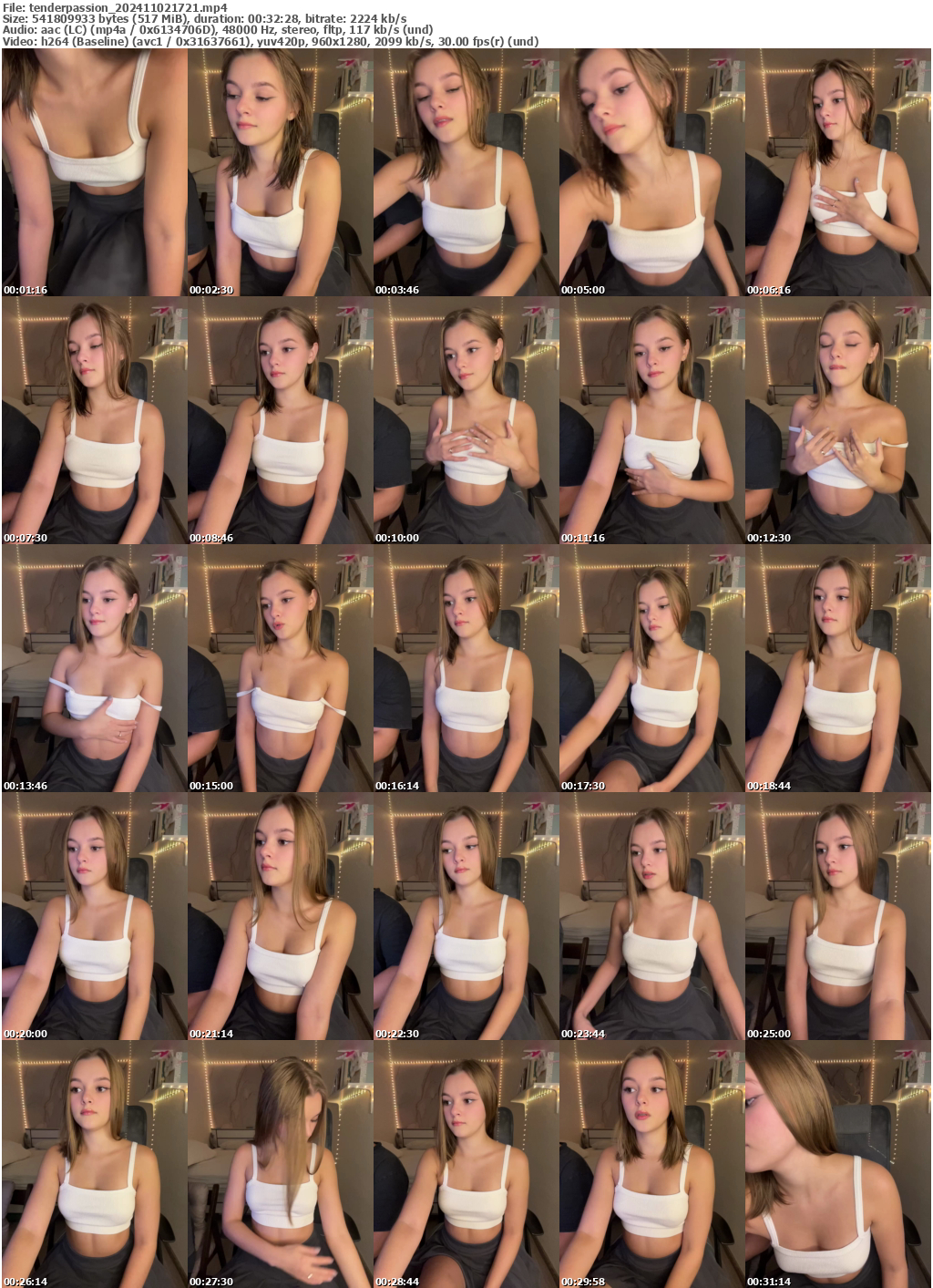 Preview thumb from tenderpassion on 2024-11-02 @ bongacams