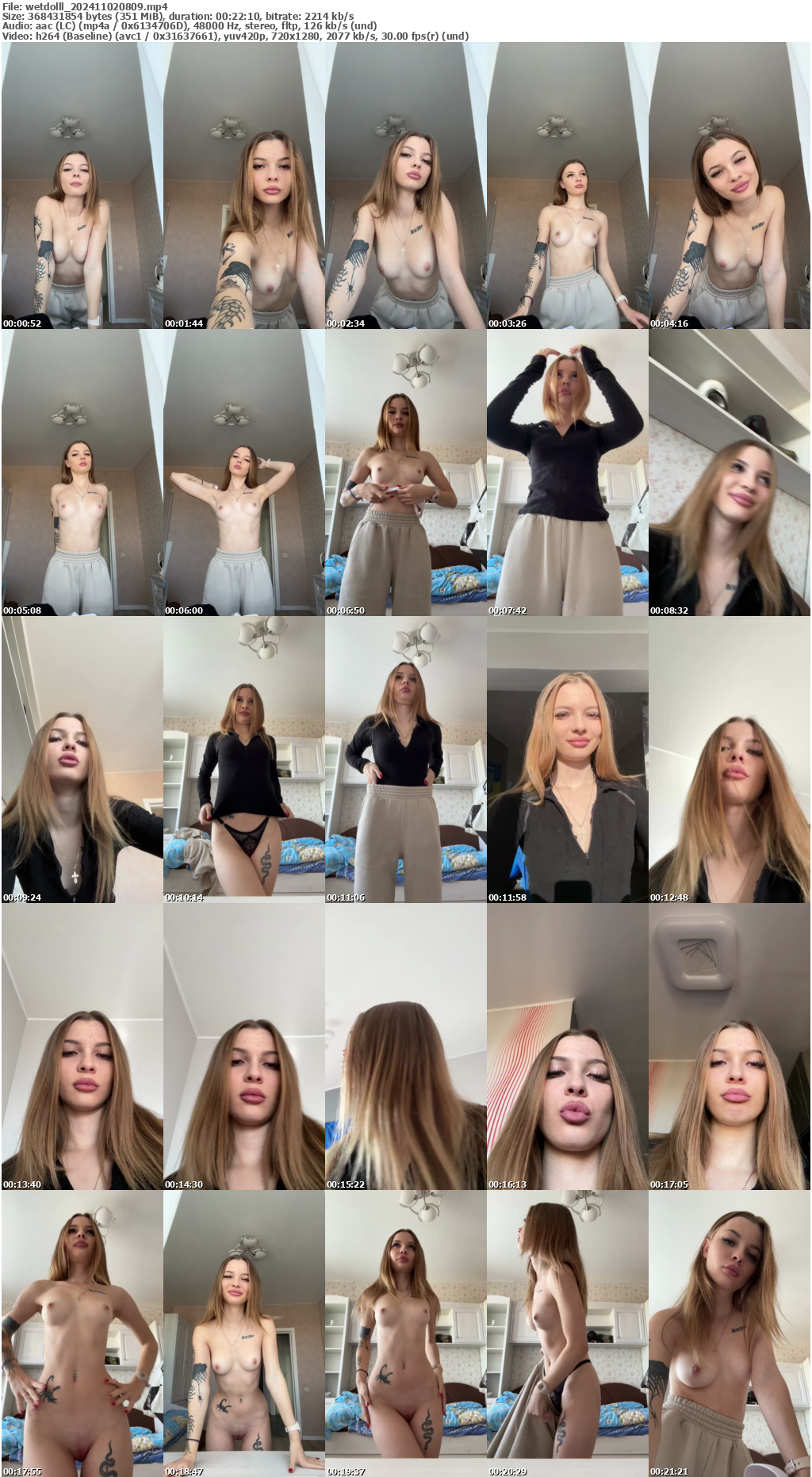 Preview thumb from wetdolll on 2024-11-02 @ bongacams