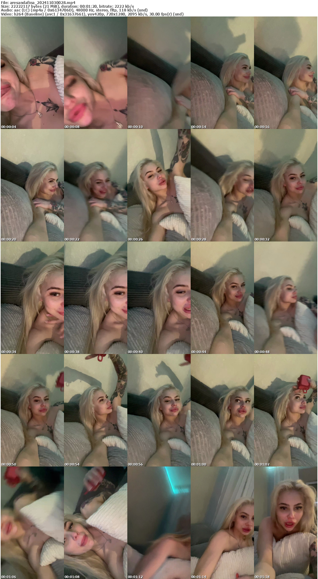 Preview thumb from aresandafina on 2024-11-03 @ bongacams