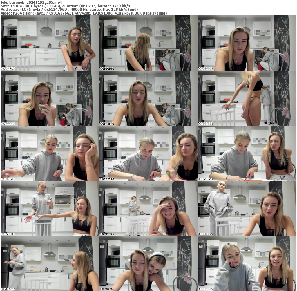 Preview thumb from busenok on 2024-11-03 @ bongacams