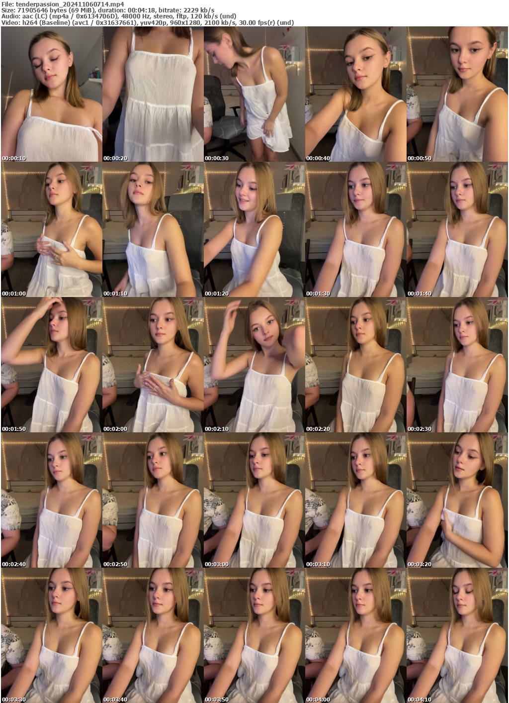 Preview thumb from tenderpassion on 2024-11-06 @ bongacams