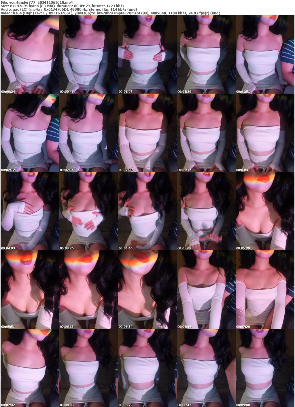 Preview thumb from yourtender777 on 2024-11-06 @ bongacams