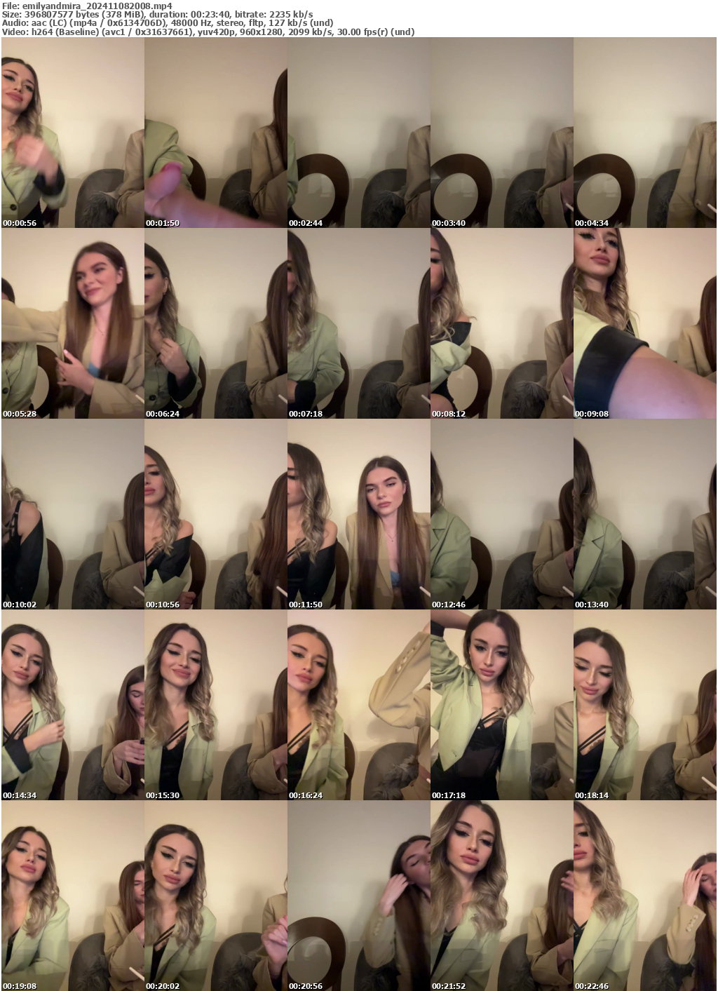 Preview thumb from emilyandmira on 2024-11-08 @ bongacams