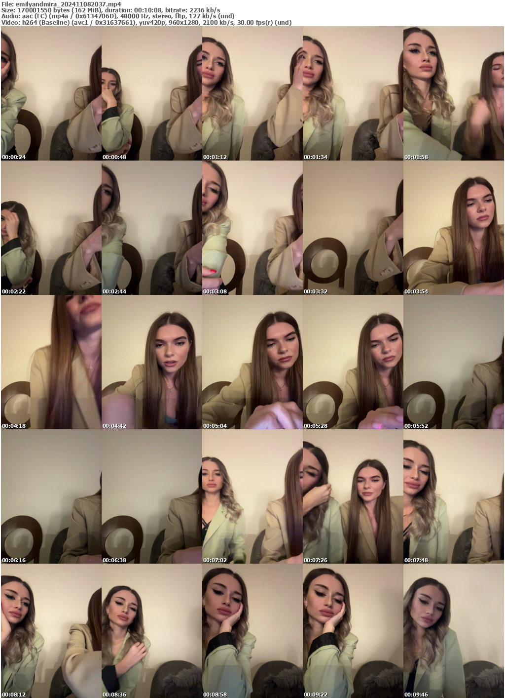 Preview thumb from emilyandmira on 2024-11-08 @ bongacams