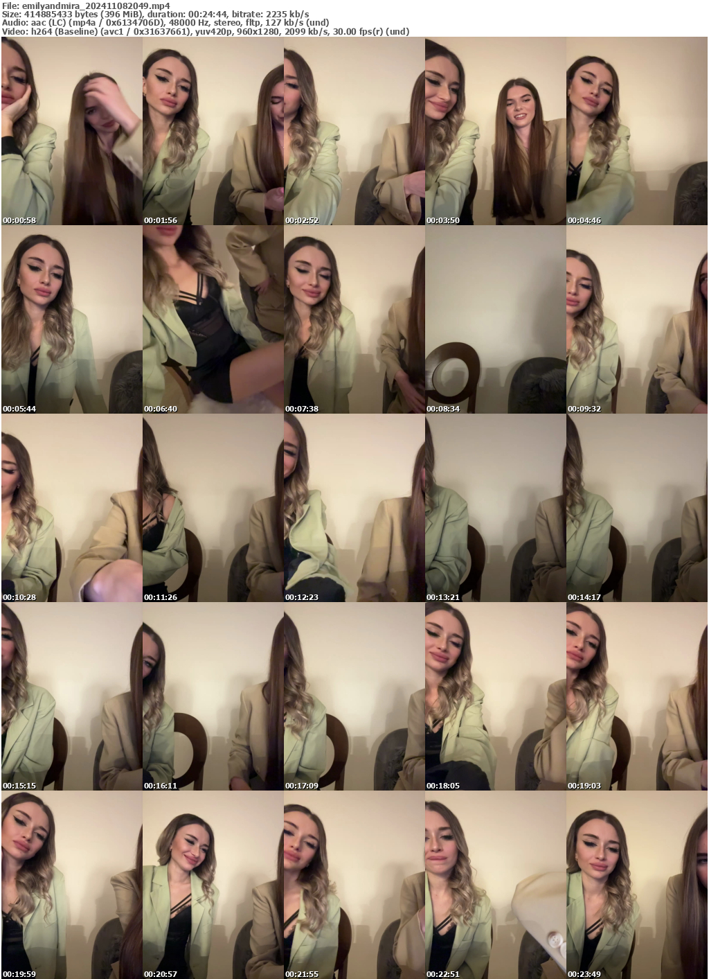 Preview thumb from emilyandmira on 2024-11-08 @ bongacams