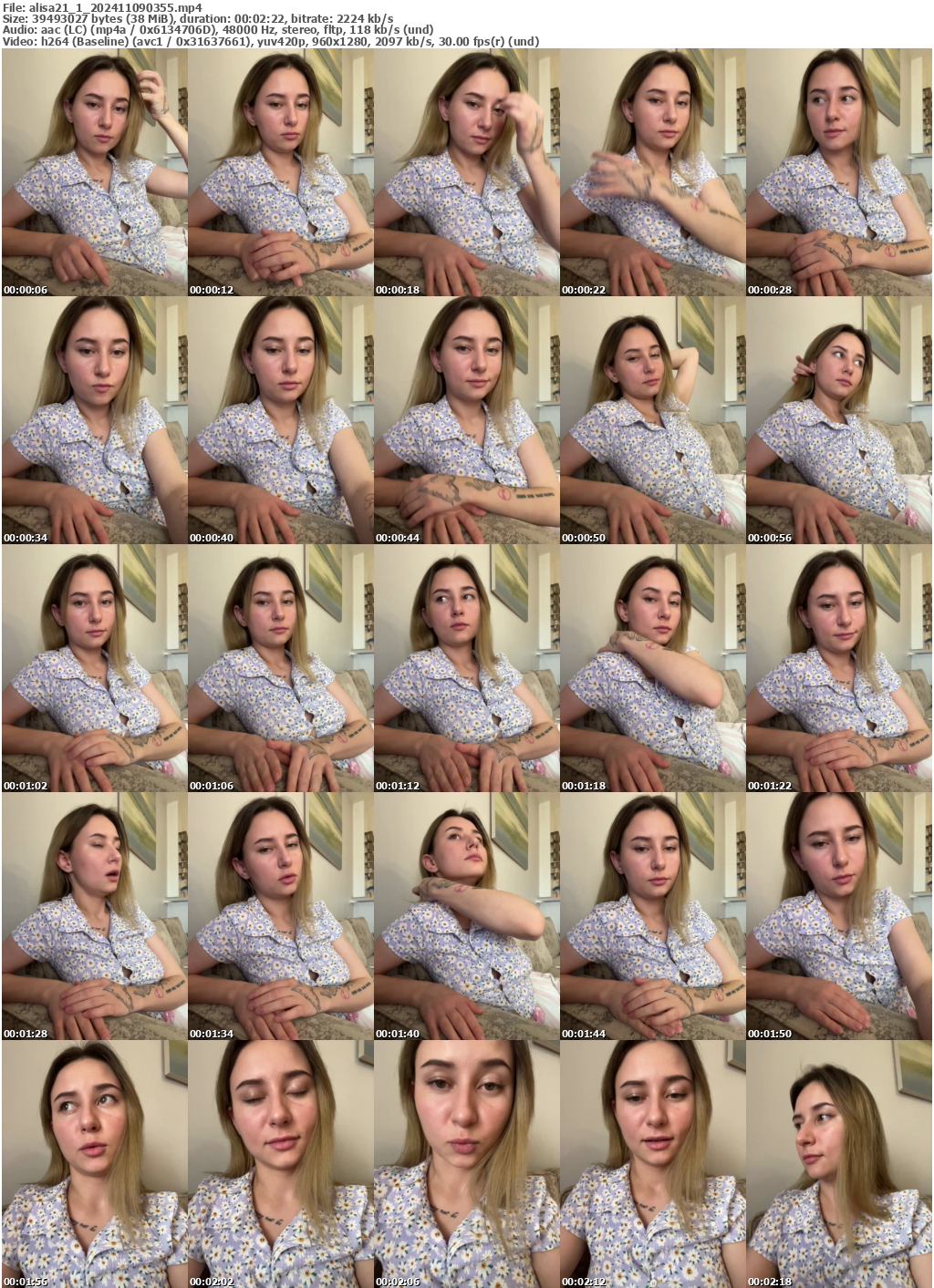 Preview thumb from alisa21_1 on 2024-11-09 @ bongacams