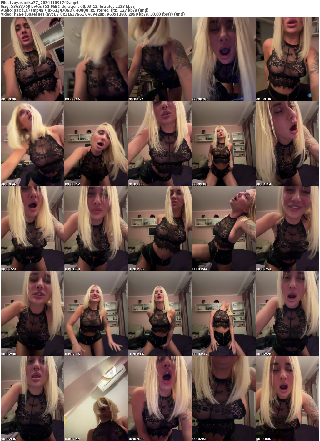 Preview thumb from tvoyasamka77 on 2024-11-09 @ bongacams