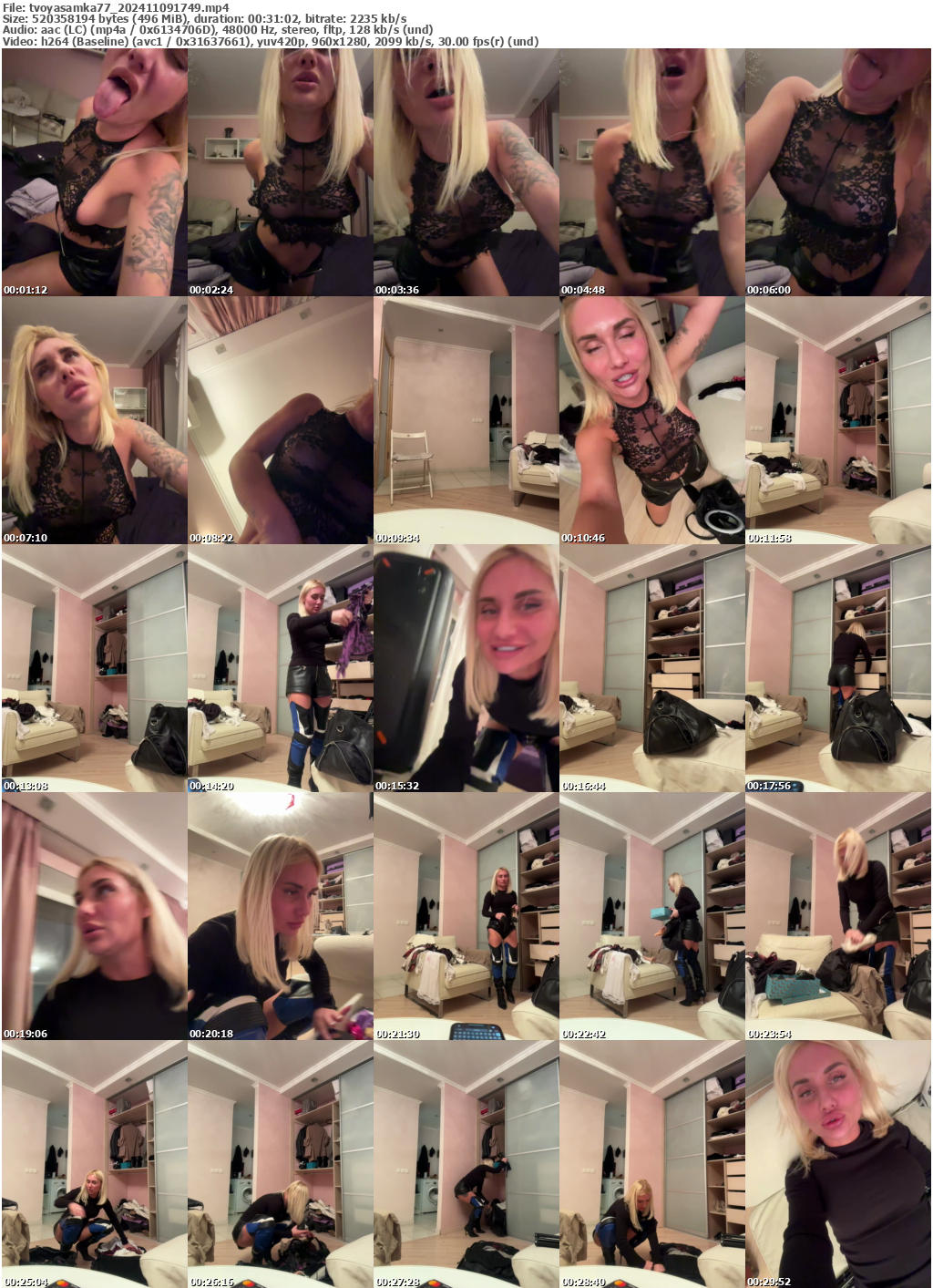 Preview thumb from tvoyasamka77 on 2024-11-09 @ bongacams