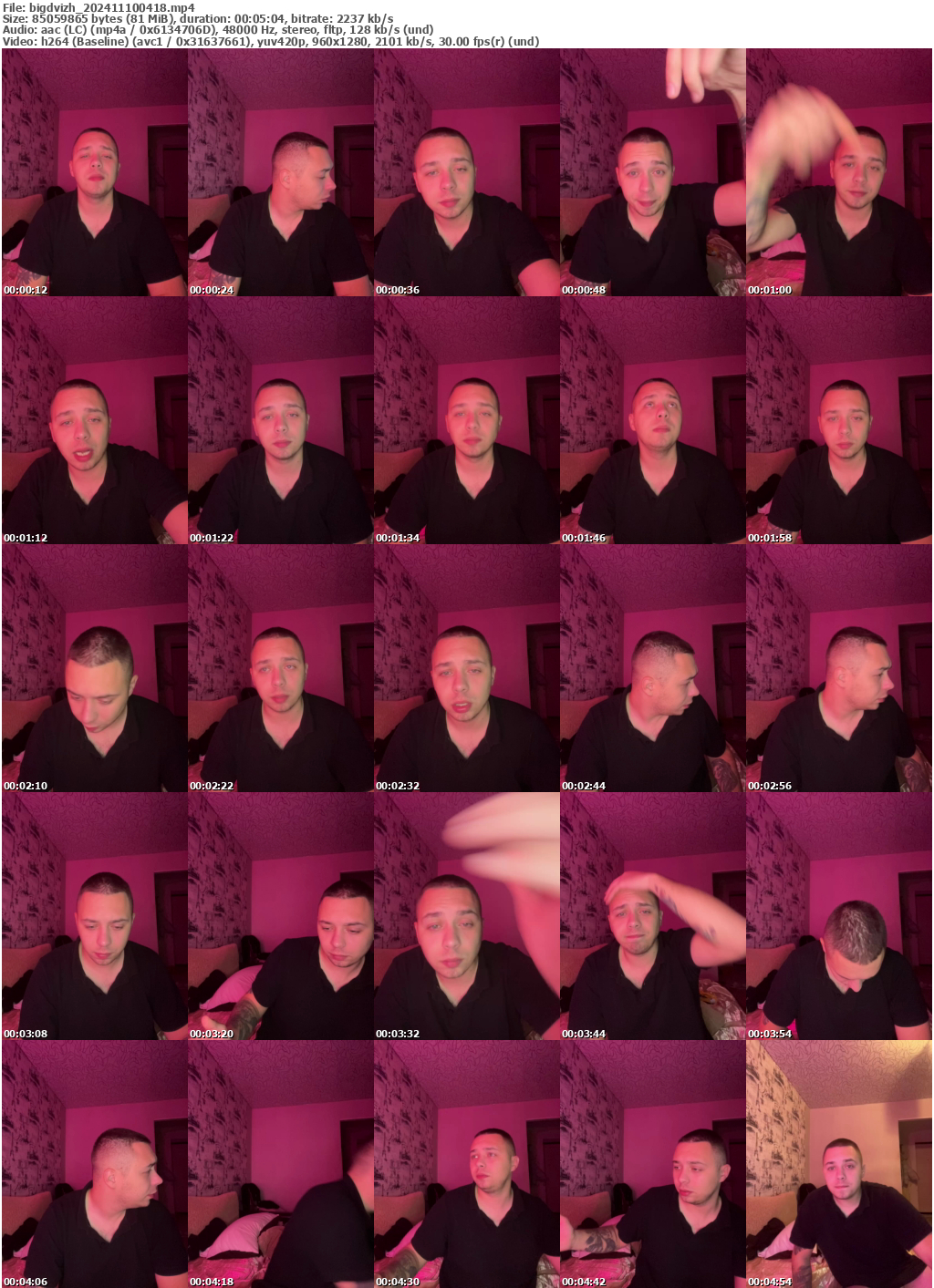Preview thumb from bigdvizh on 2024-11-10 @ bongacams