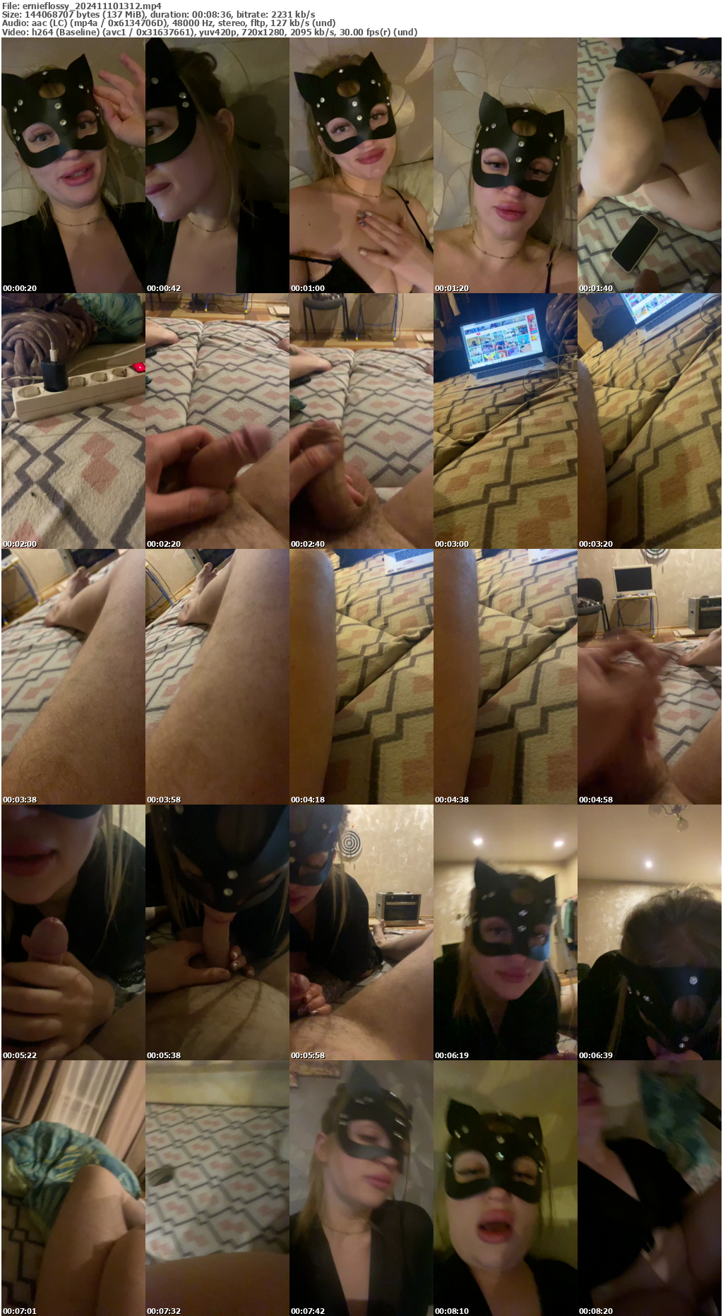 Preview thumb from ernieflossy on 2024-11-10 @ bongacams