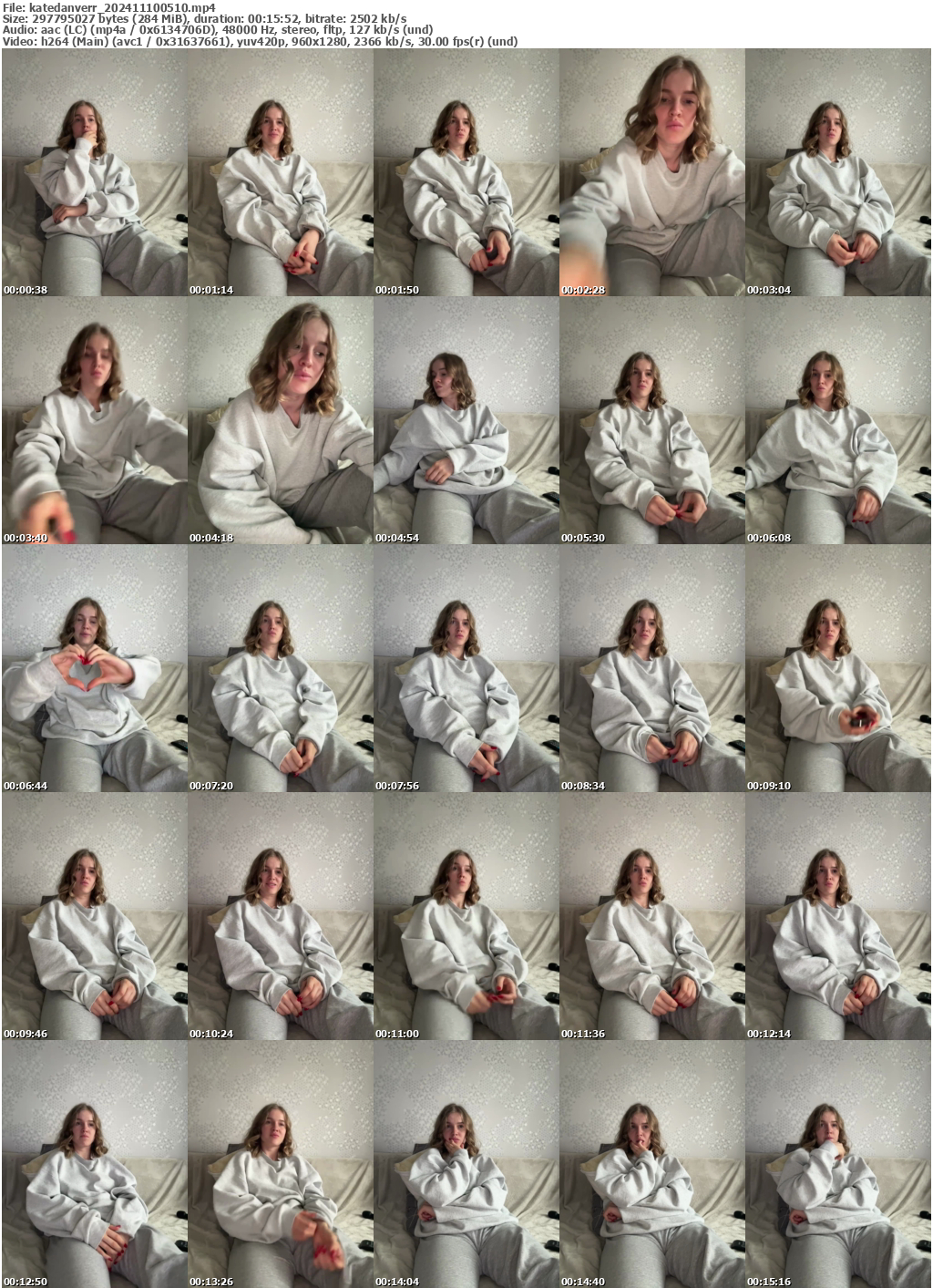 Preview thumb from katedanverr on 2024-11-10 @ bongacams