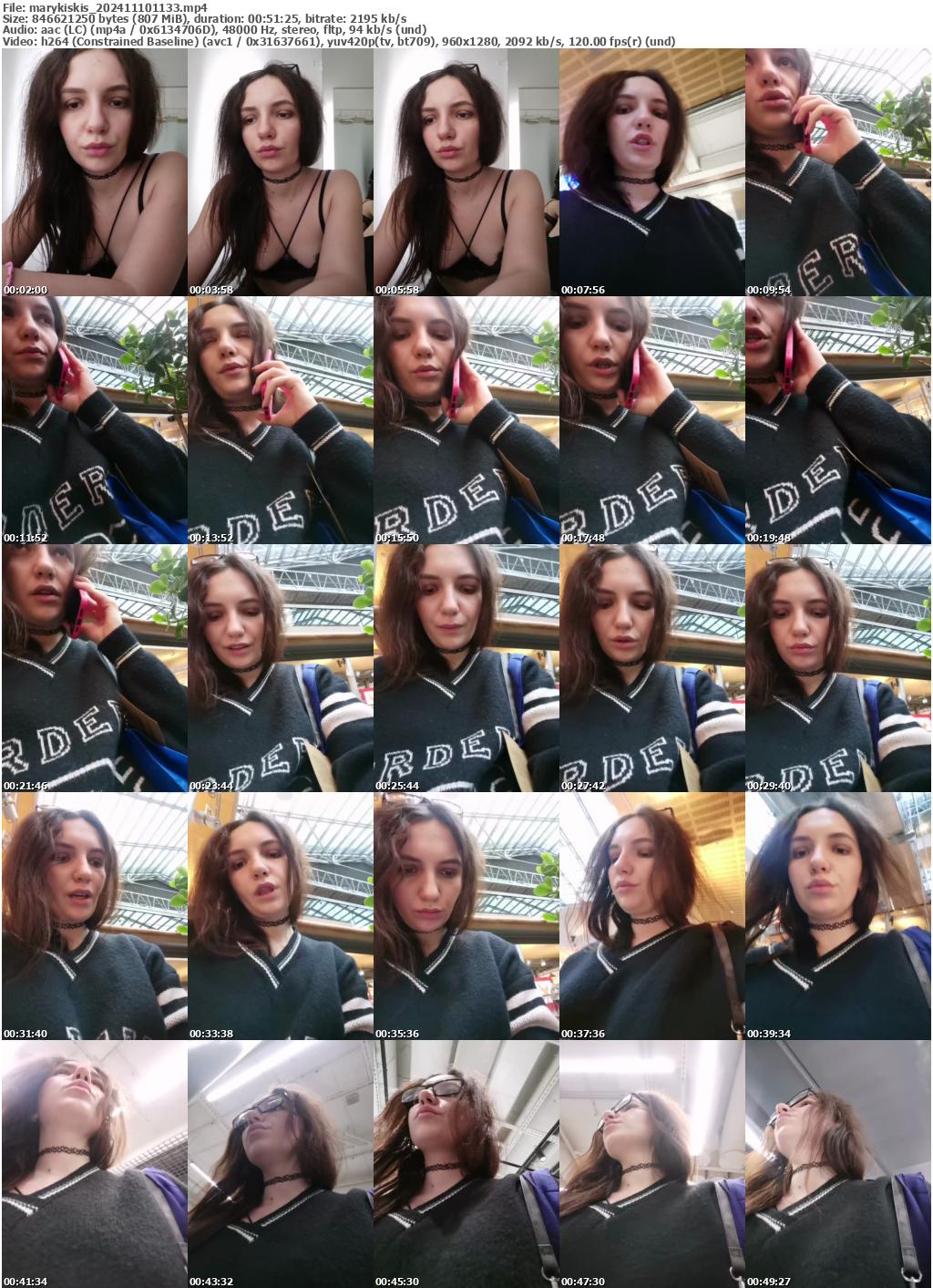 Preview thumb from marykiskis on 2024-11-10 @ bongacams