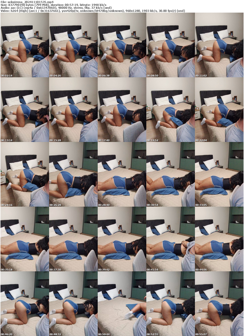 Preview thumb from seksiirena on 2024-11-10 @ bongacams