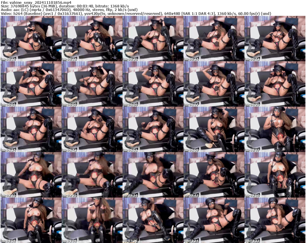 Preview thumb from vahine_sexy on 2024-11-10 @ bongacams