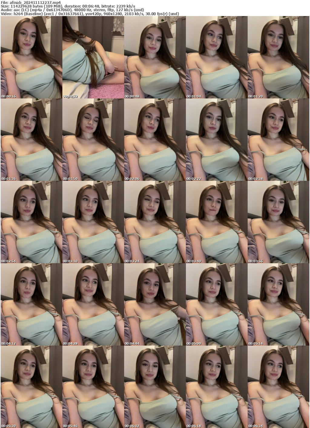 Preview thumb from afinab on 2024-11-11 @ bongacams