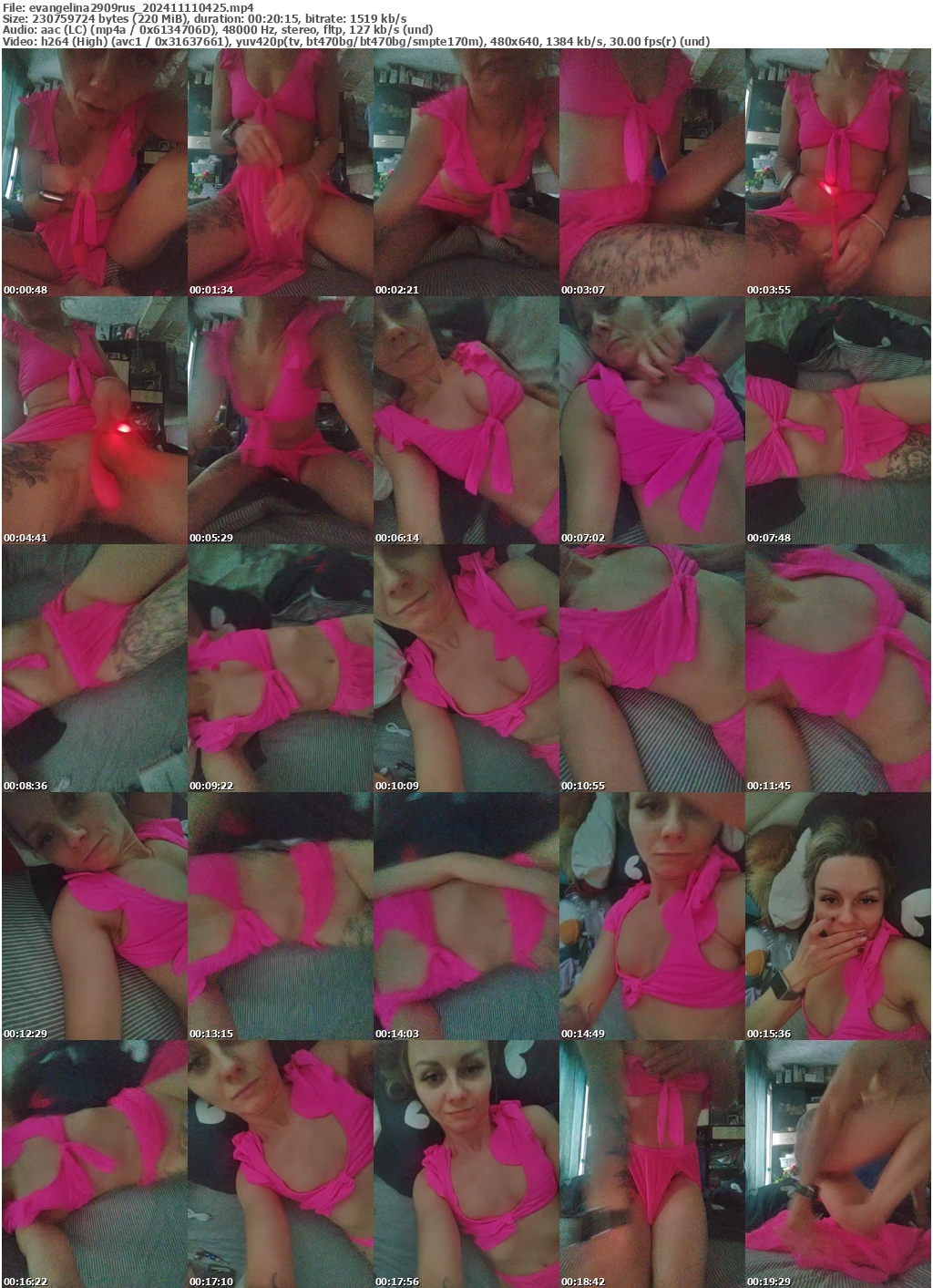 Preview thumb from evangelina2909rus on 2024-11-11 @ bongacams