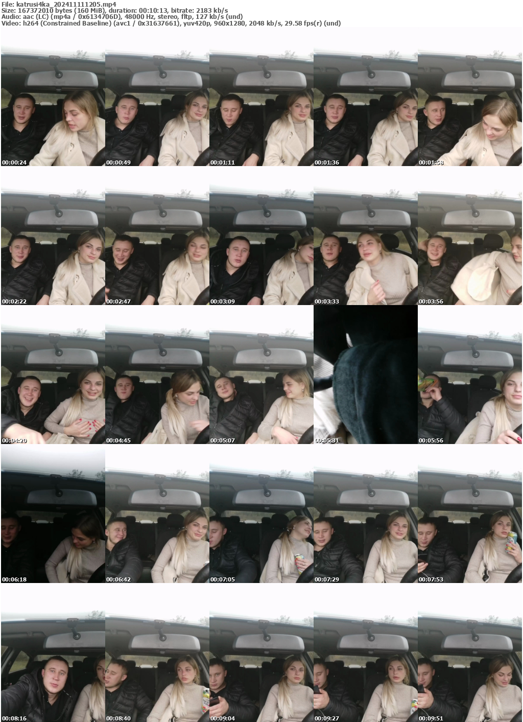 Preview thumb from katrusi4ka on 2024-11-11 @ bongacams