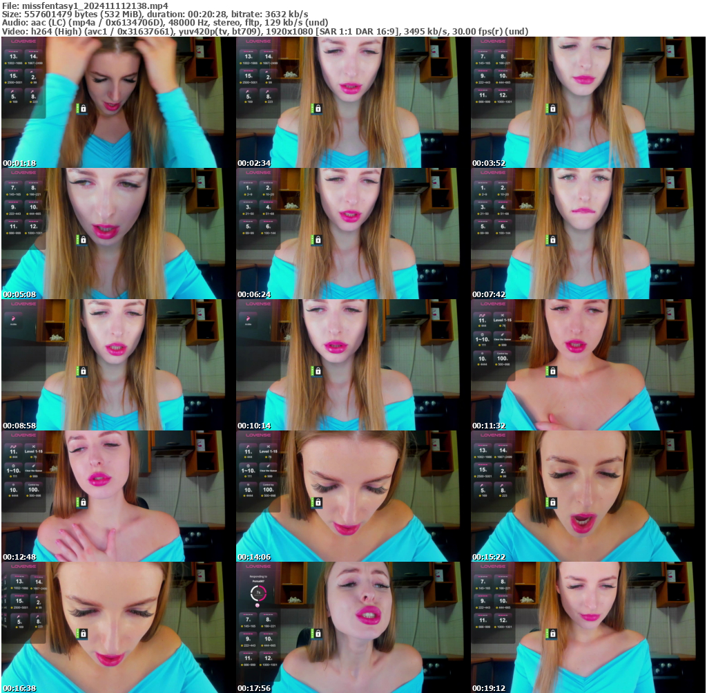 Preview thumb from missfentasy1 on 2024-11-11 @ bongacams