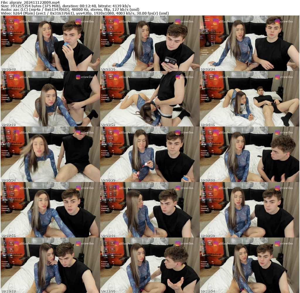 Preview thumb from algraiv on 2024-11-12 @ bongacams