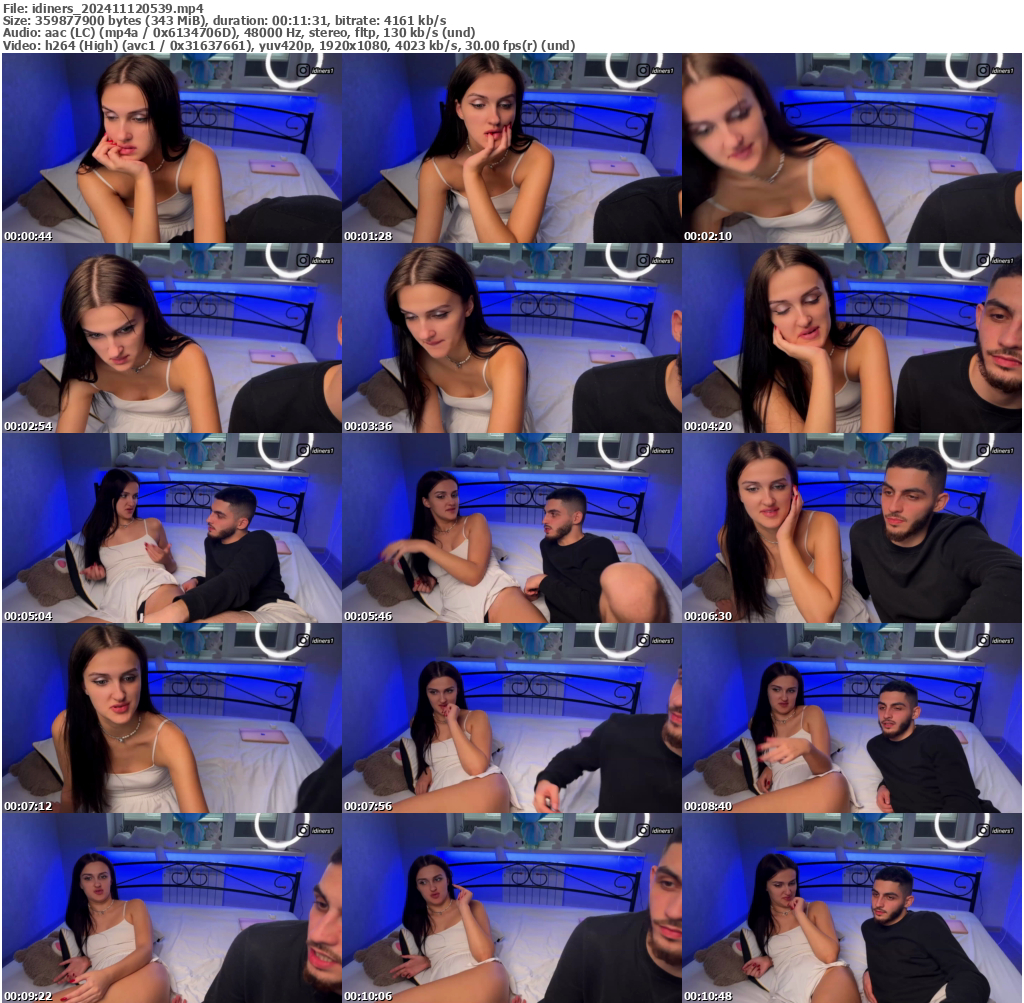 Preview thumb from idiners on 2024-11-12 @ bongacams