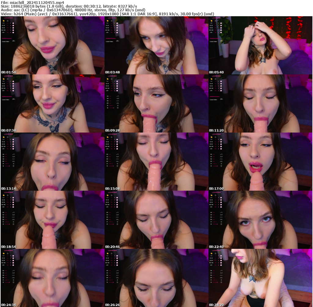 Preview thumb from miachill on 2024-11-12 @ bongacams