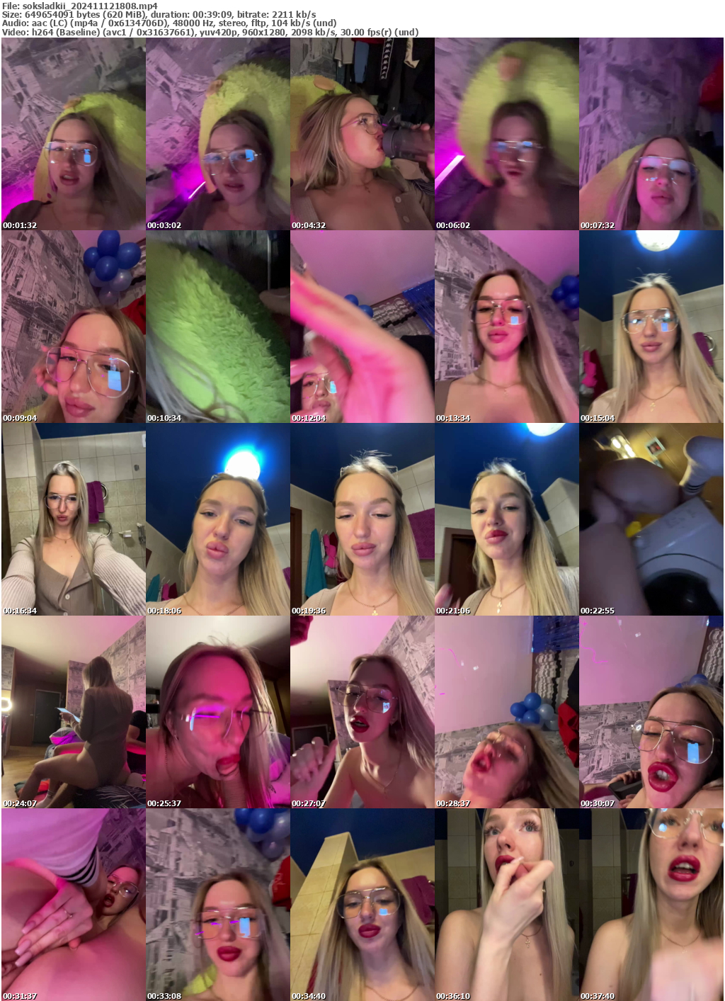 Preview thumb from soksladkii on 2024-11-12 @ bongacams