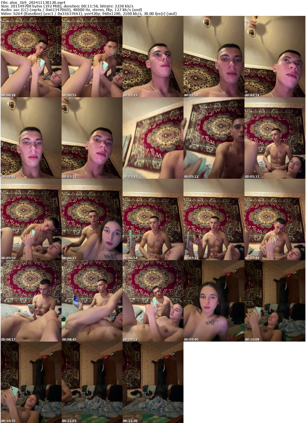 Preview thumb from alex_369 on 2024-11-13 @ bongacams