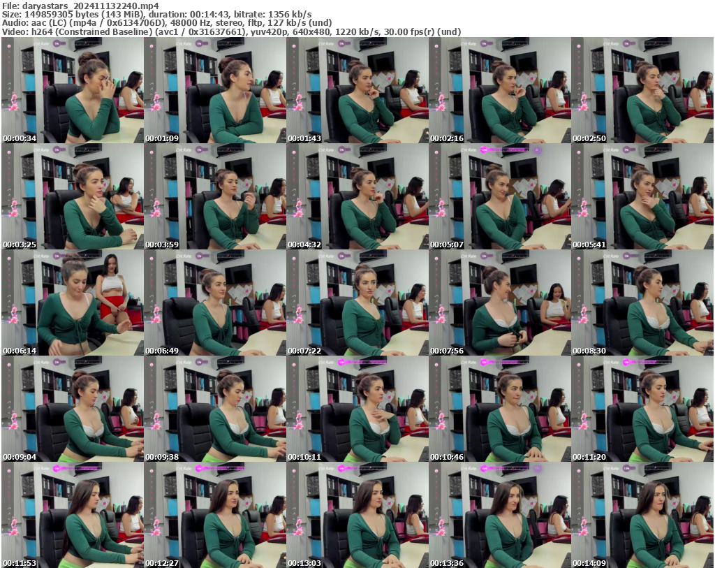 Preview thumb from daryastars on 2024-11-13 @ bongacams