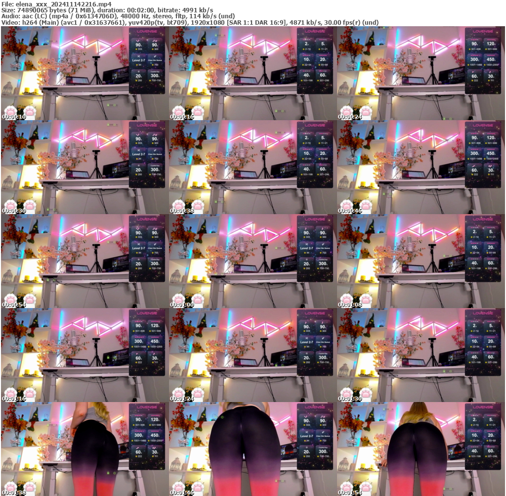 Preview thumb from elena_xxx on 2024-11-14 @ bongacams