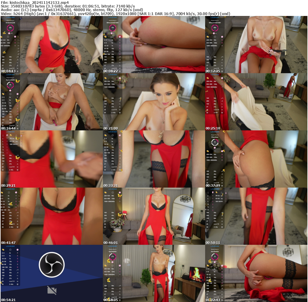 Preview thumb from kistochkaa on 2024-11-14 @ bongacams