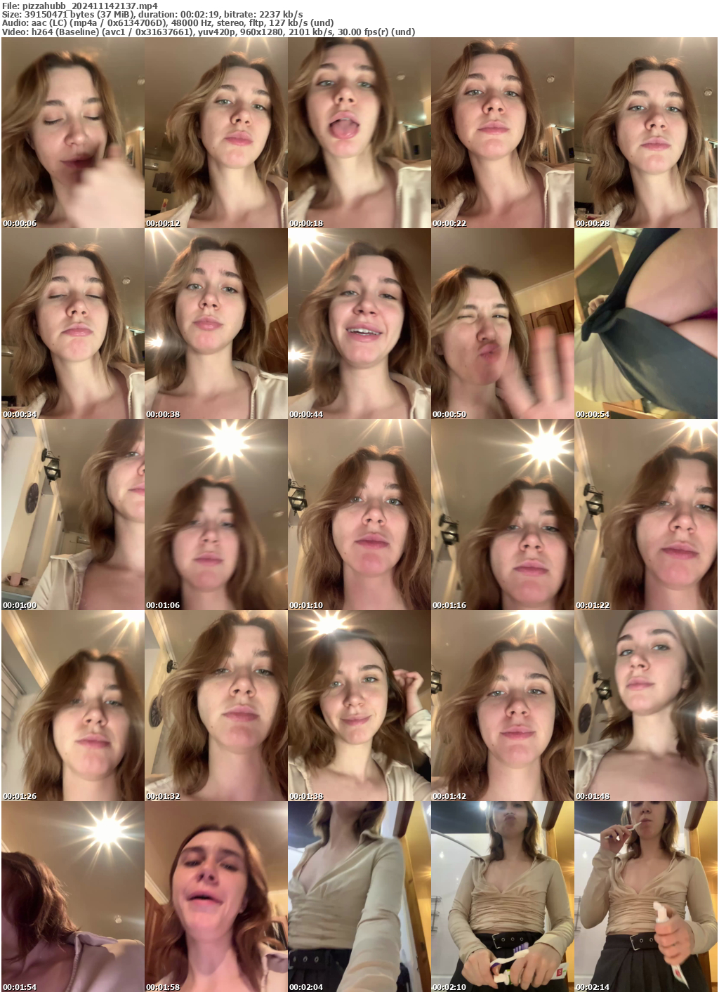 Preview thumb from pizzahubb on 2024-11-14 @ bongacams