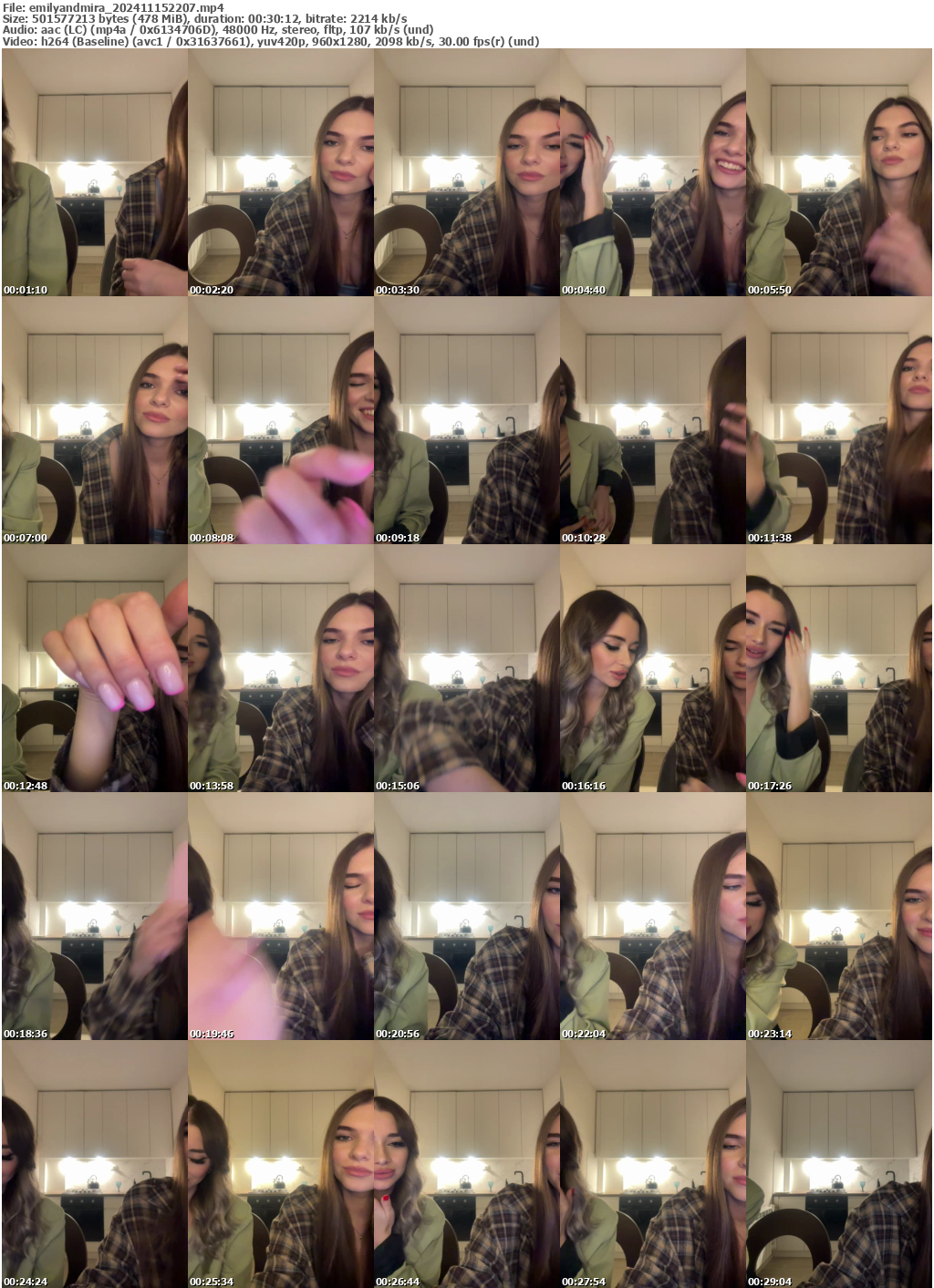 Preview thumb from emilyandmira on 2024-11-15 @ bongacams