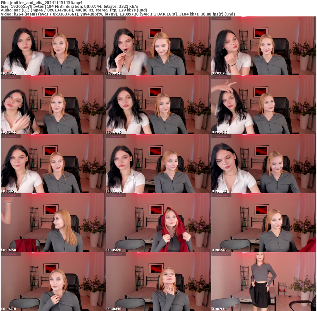 Preview thumb from jeniffer_and_elis on 2024-11-15 @ bongacams