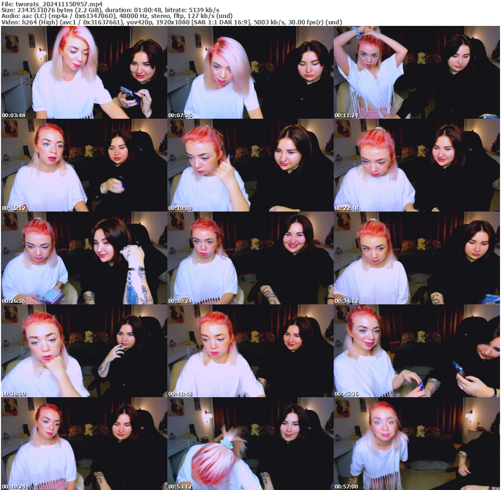 Preview thumb from tworats on 2024-11-15 @ bongacams