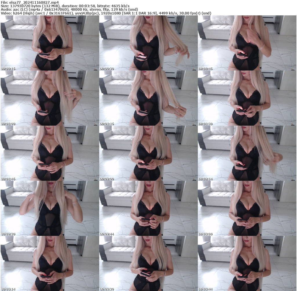 Preview thumb from elsa77 on 2024-11-16 @ bongacams