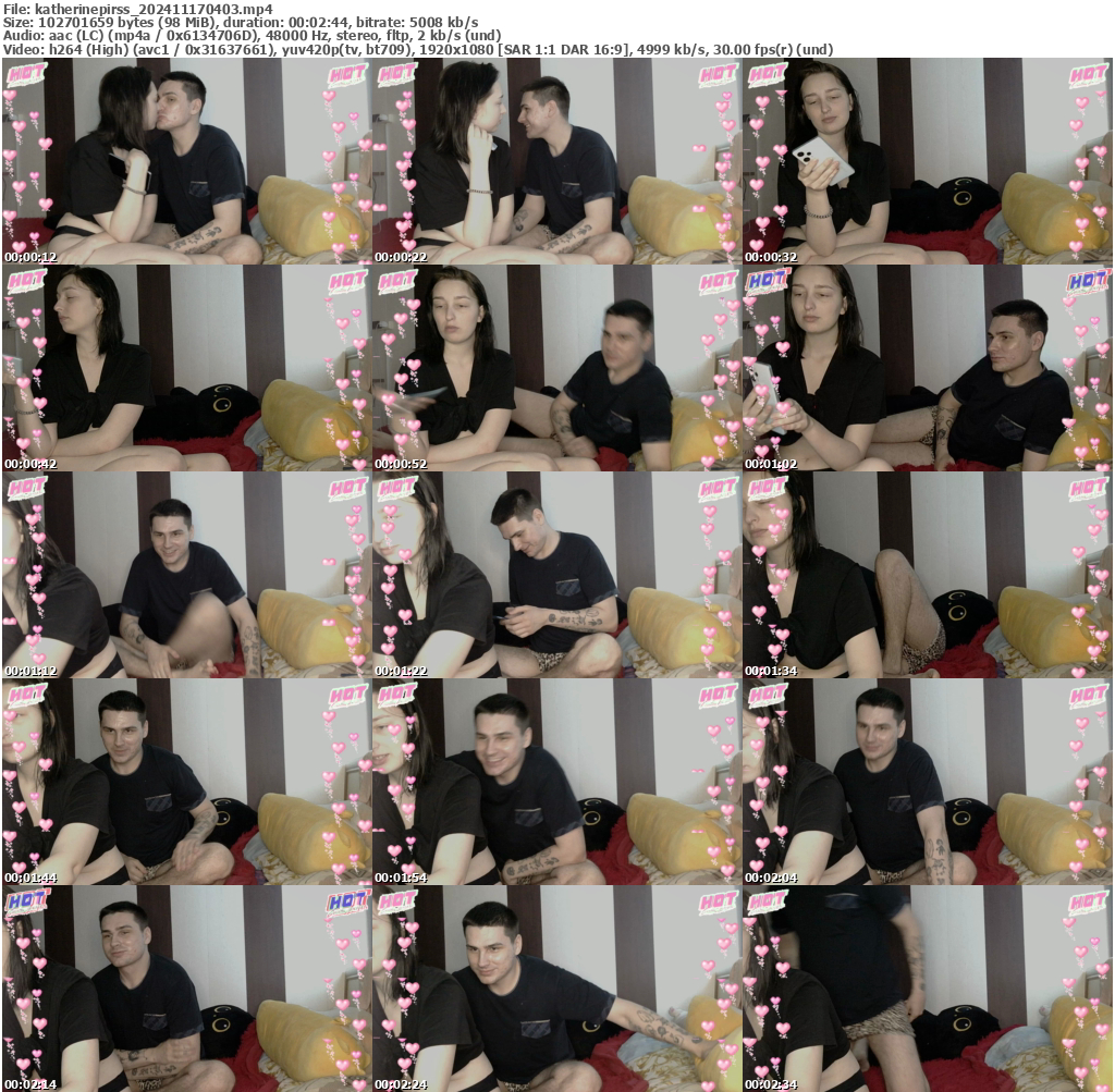 Preview thumb from katherinepirss on 2024-11-17 @ bongacams