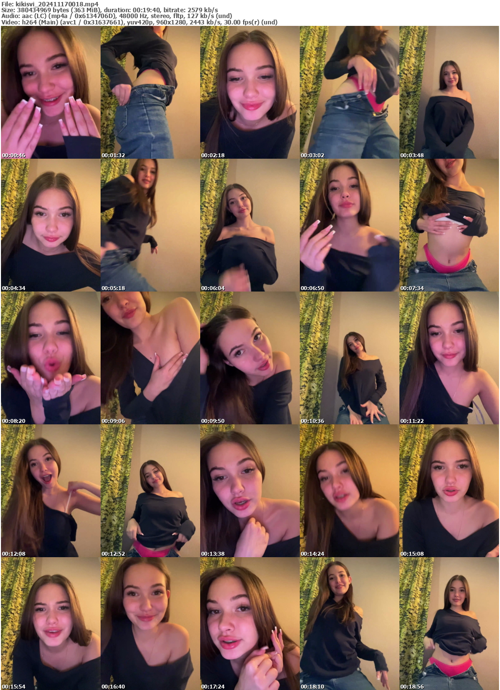 Preview thumb from kikisvi on 2024-11-17 @ bongacams