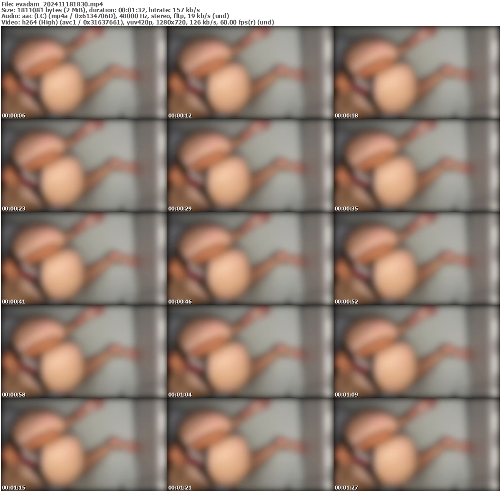 Preview thumb from evadam on 2024-11-18 @ bongacams