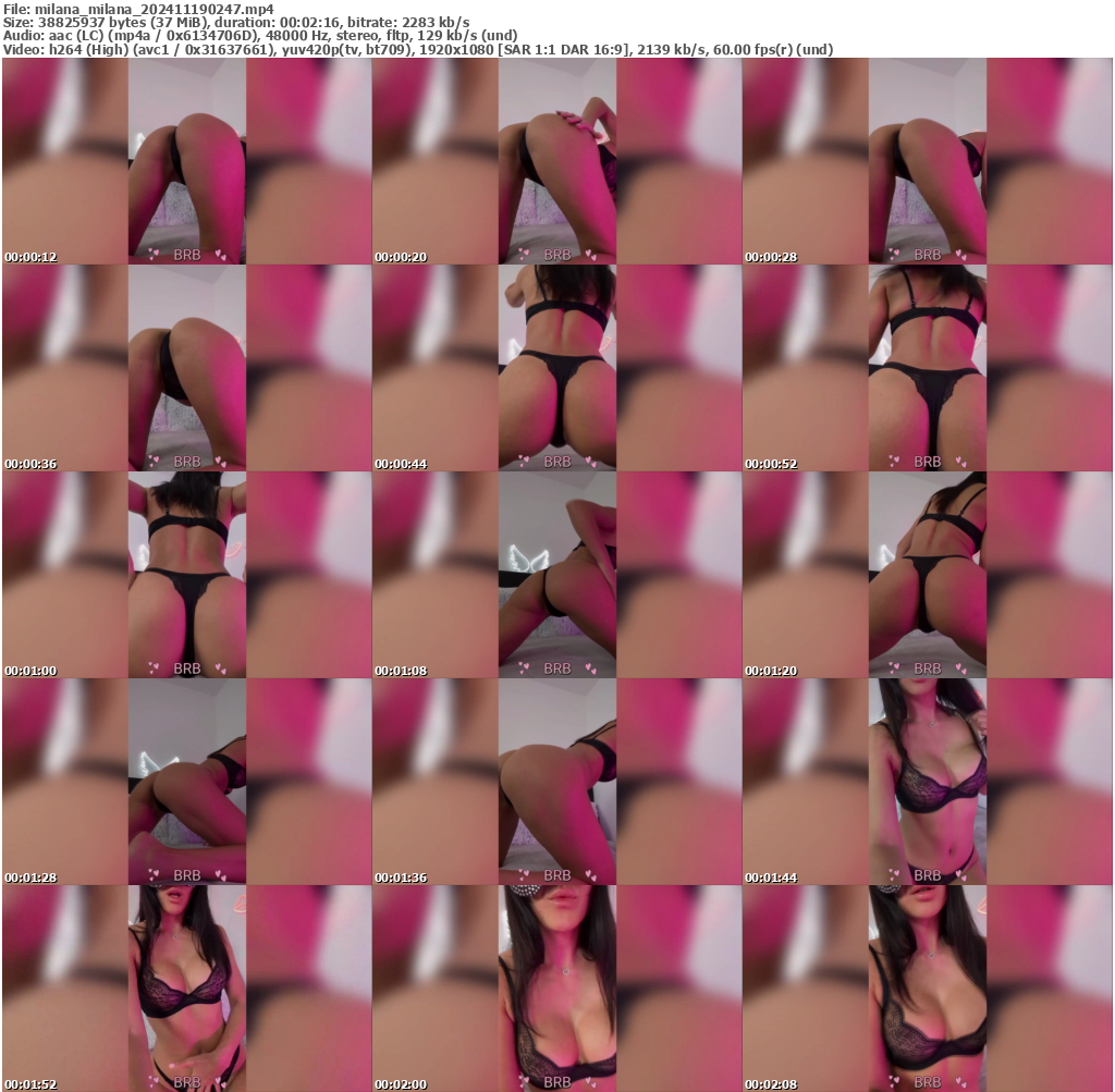 Preview thumb from milana_milana on 2024-11-19 @ bongacams