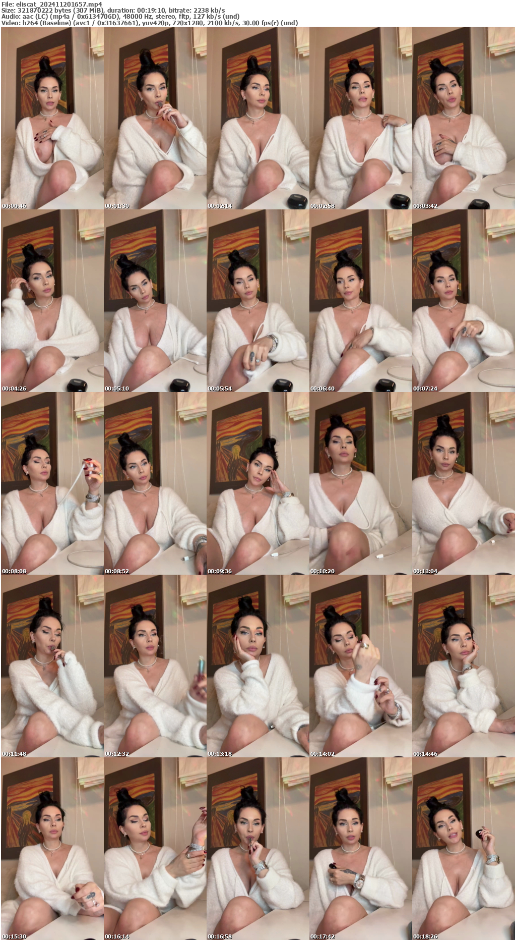 Preview thumb from eliscat on 2024-11-20 @ bongacams