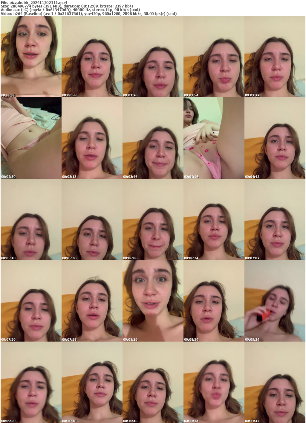 Preview thumb from pizzahubb on 2024-11-20 @ bongacams