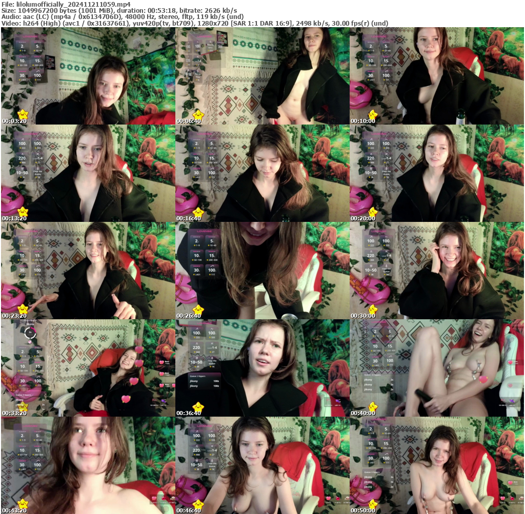 Preview thumb from lilolumofficially on 2024-11-21 @ bongacams