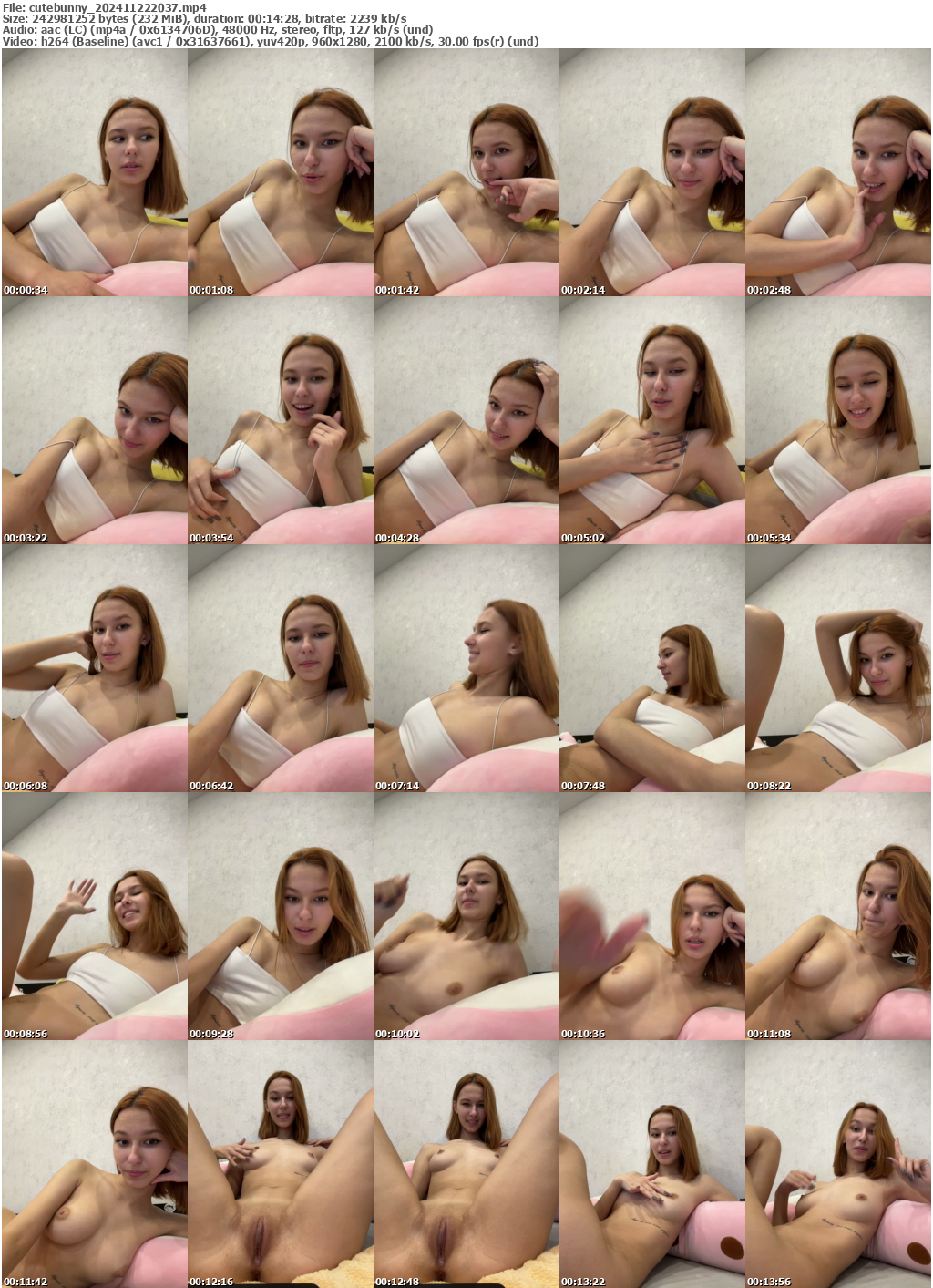 Preview thumb from cutebunny on 2024-11-22 @ bongacams