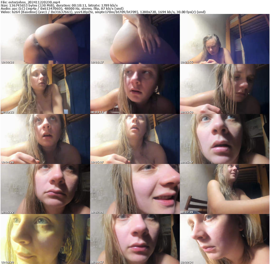 Preview thumb from esterjohns on 2024-11-22 @ bongacams