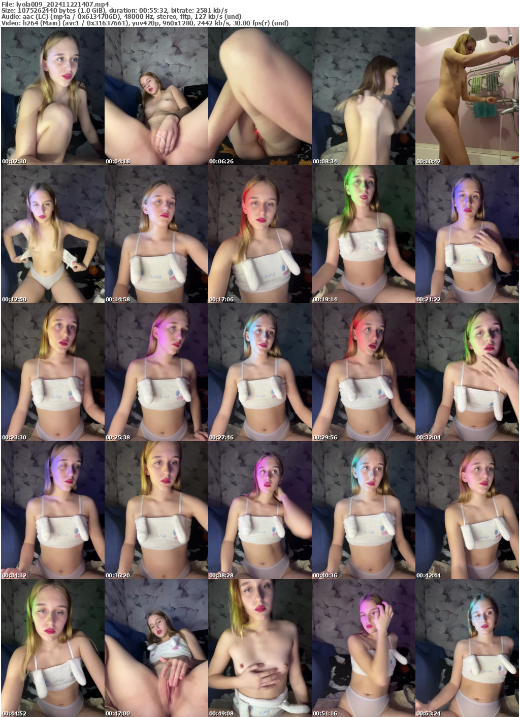 Preview thumb from lyola009 on 2024-11-22 @ bongacams