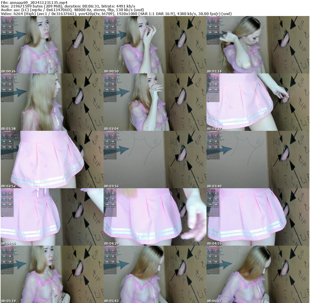 Preview thumb from annaaa69 on 2024-11-23 @ bongacams