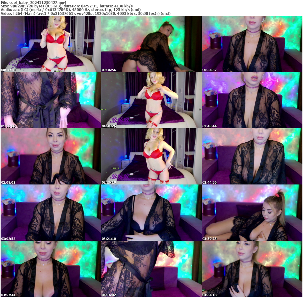 Preview thumb from cool_baby on 2024-11-23 @ bongacams