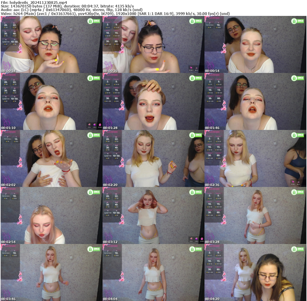 Preview thumb from holydevils on 2024-11-23 @ bongacams